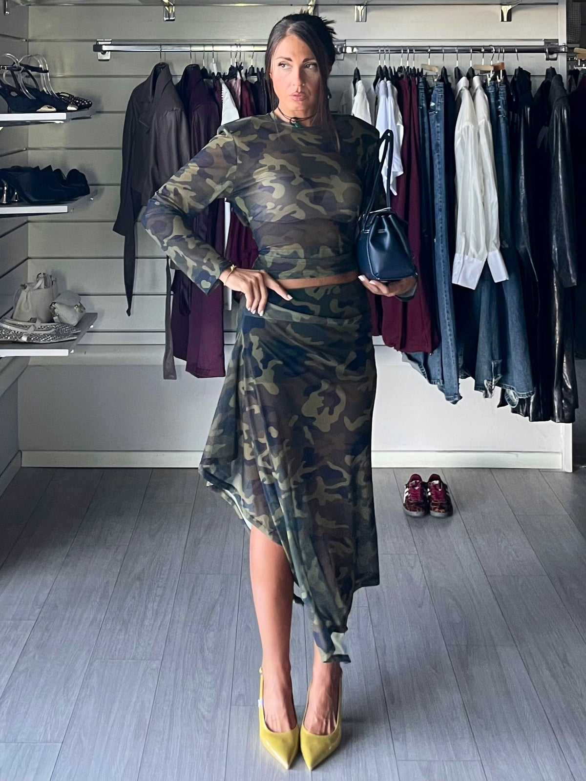 LUMINA Coordset military-Gonna