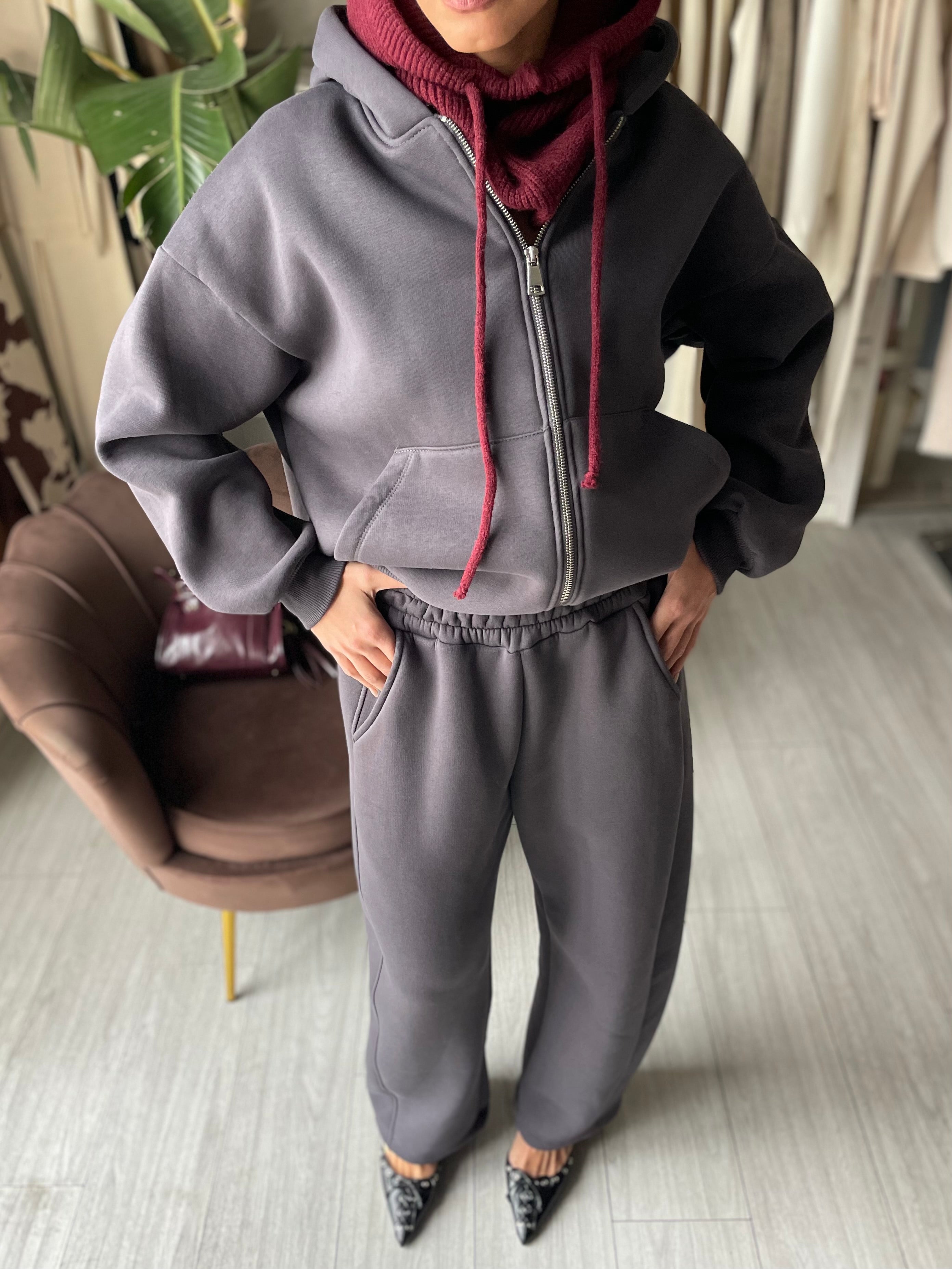 COORDINATO TUTA FELPA & PANTALONE