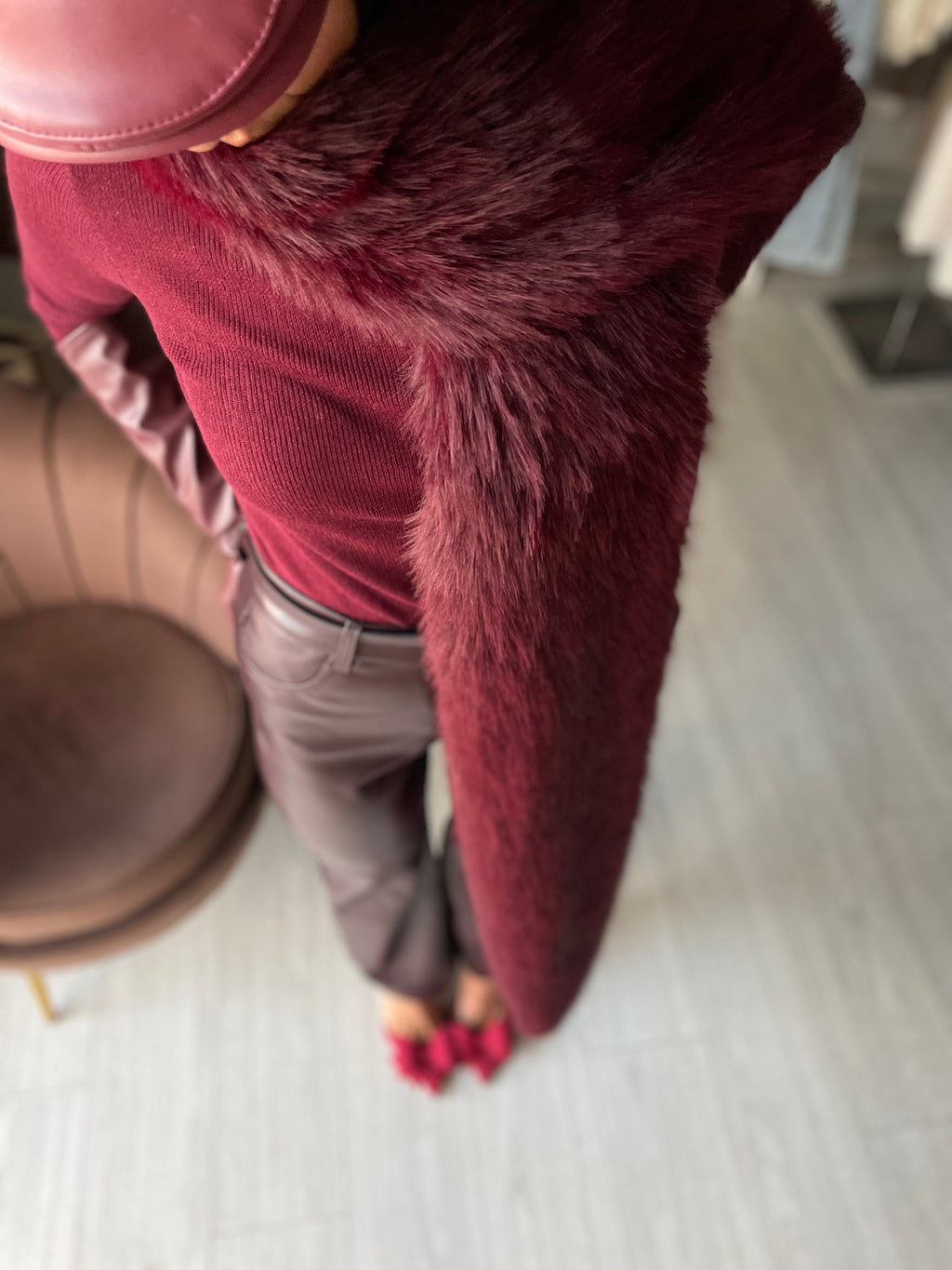 Sciarpa in ecopelliccia byLUMINA