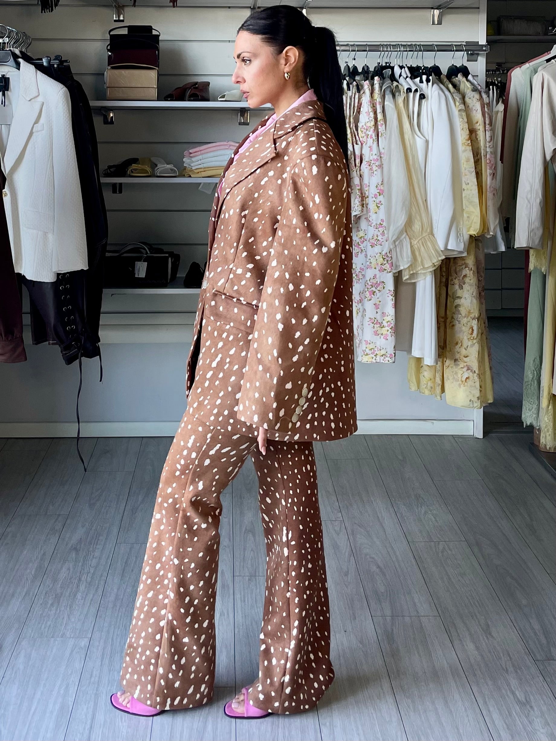 Blazer Bambi print Lumina