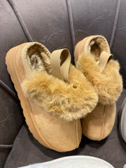 COZY SABOT PLATFORM Camel