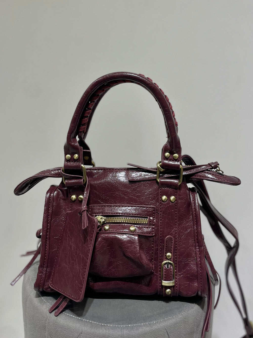 CITY BAG - Wine Red