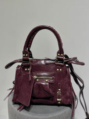 CITY BAG - Wine Red