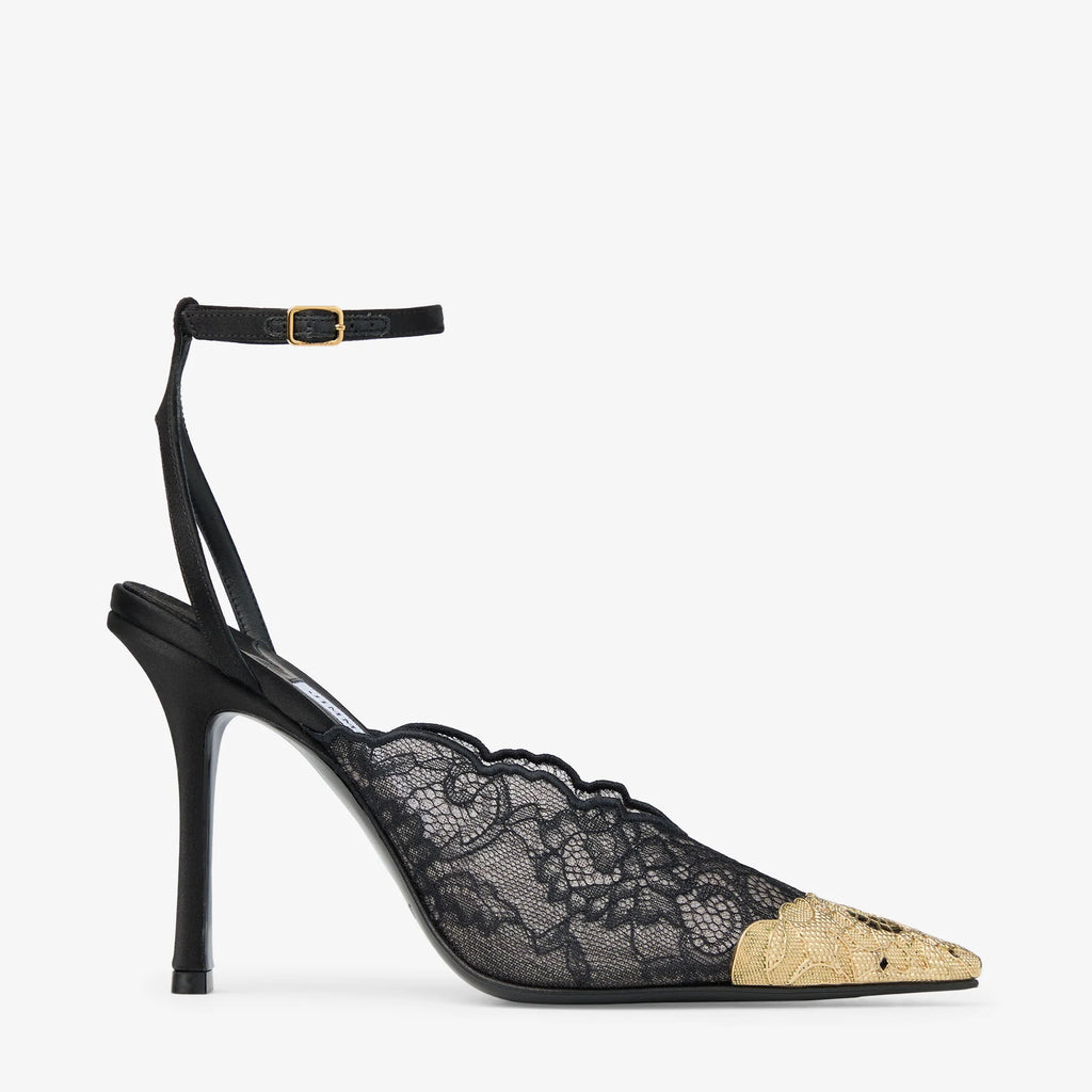 Décolleté Lace Black