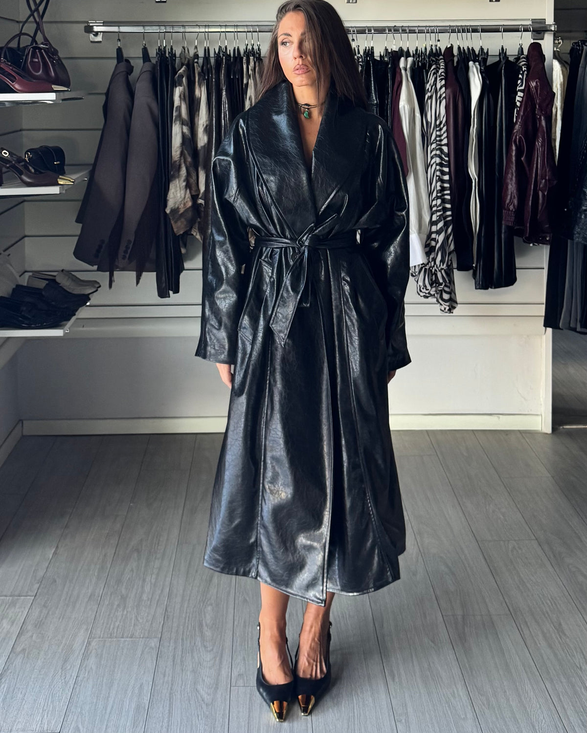 LUMINA Trench ICON BLACK
