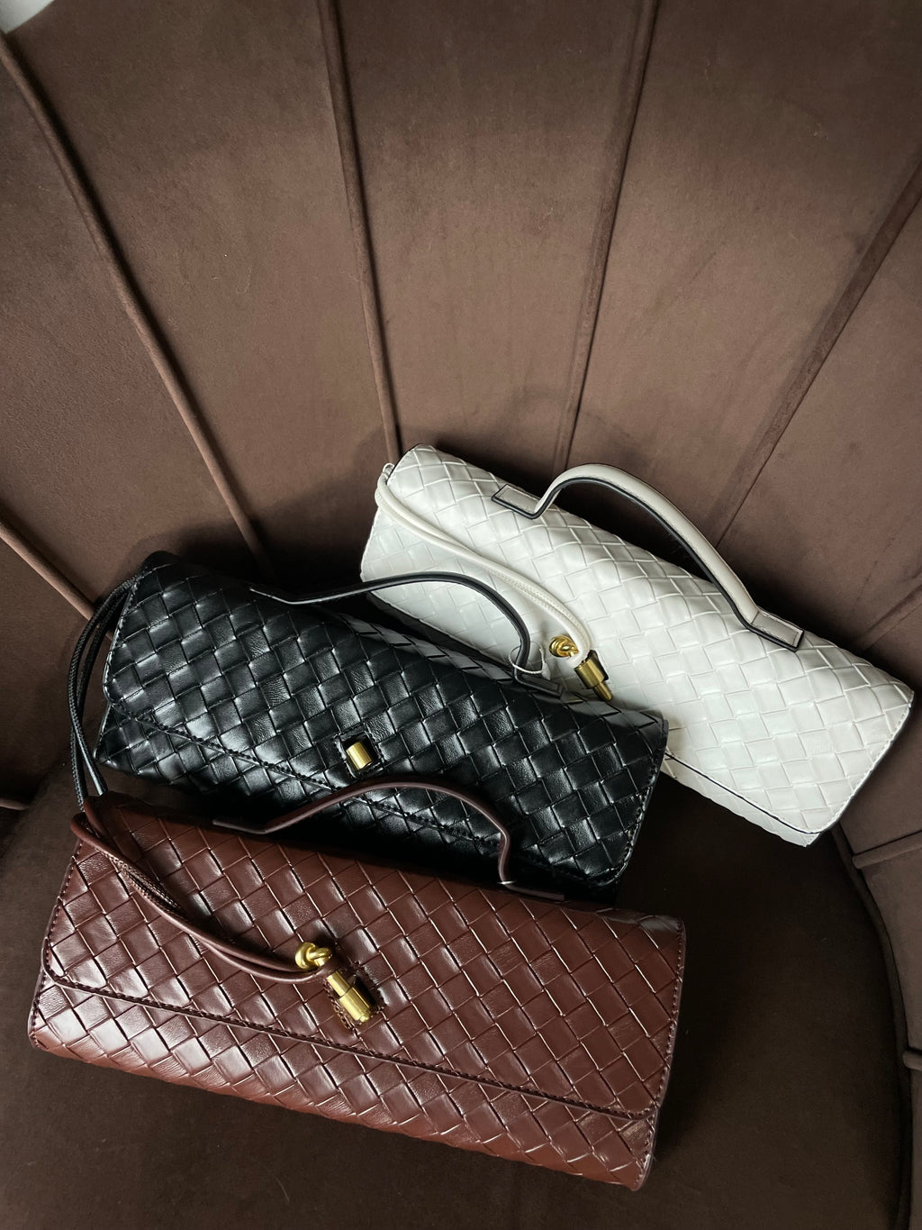 BAGUETTE BORSA INTRECCIATA