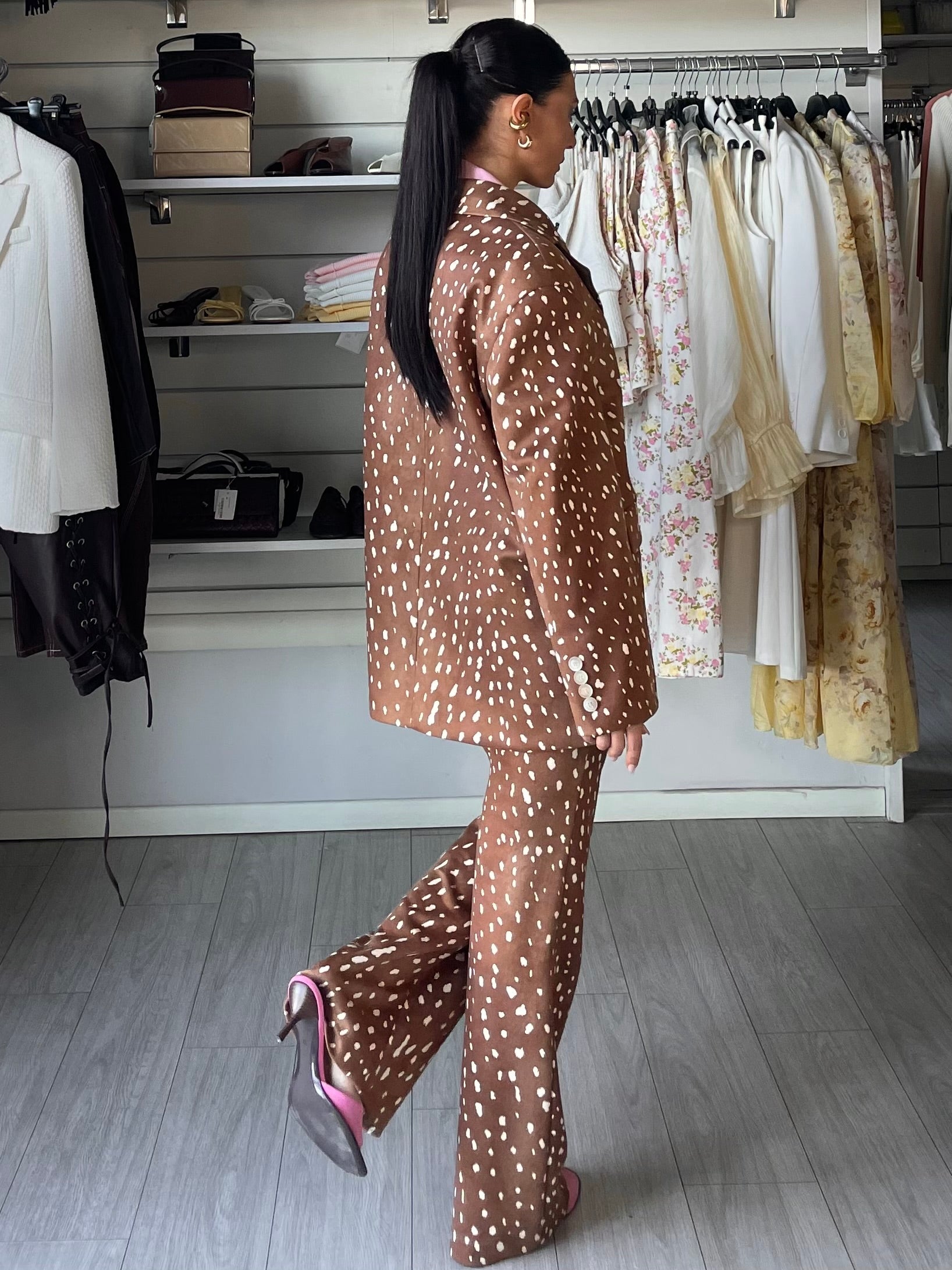 Blazer Bambi print Lumina