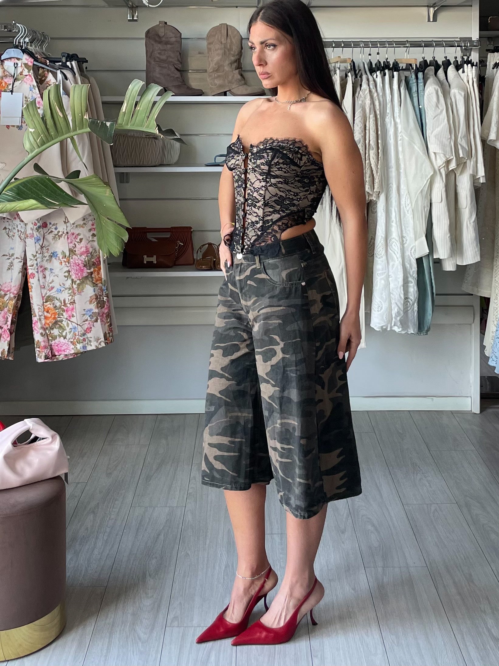 Bermuda baggy Camo
