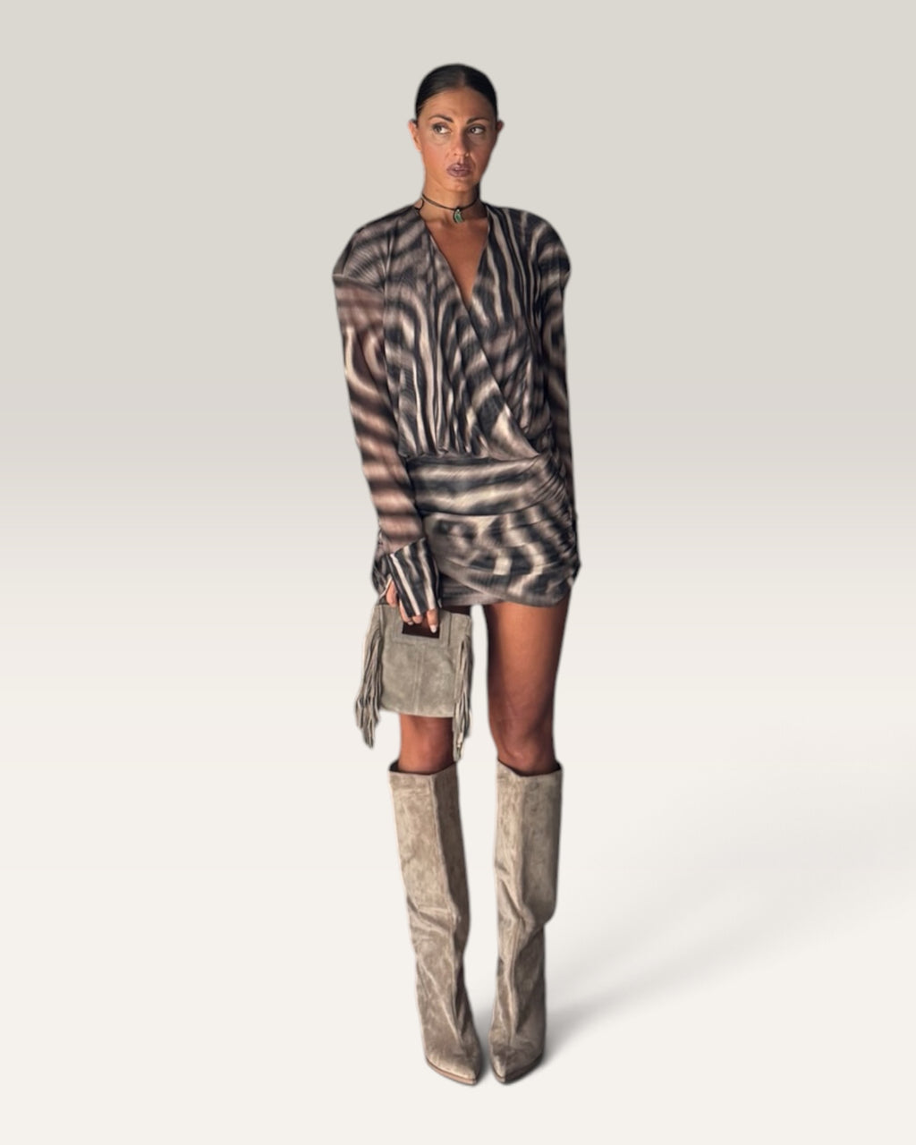 Stivale  texano Desert beige