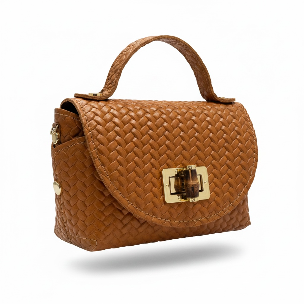 Mini Bag intreccio Arancio