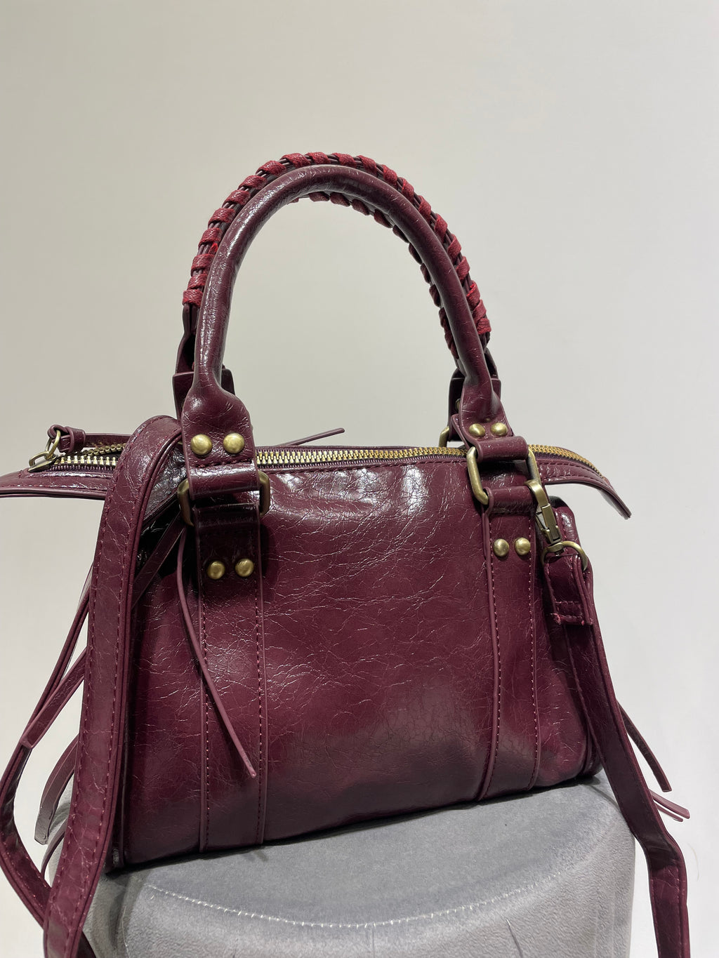 CITY BAG - Wine Red