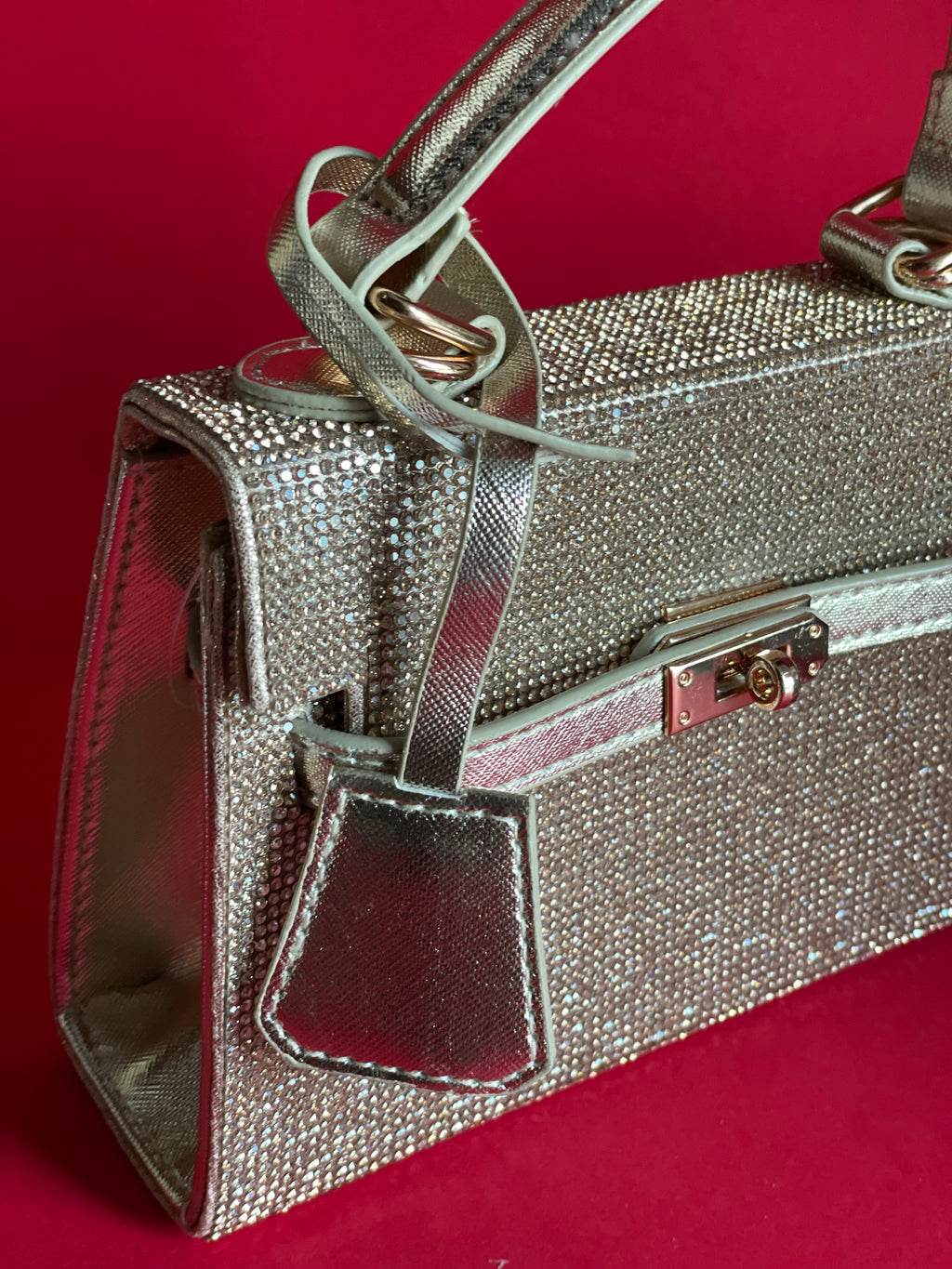 MINI BAG DIAMOND GOLD