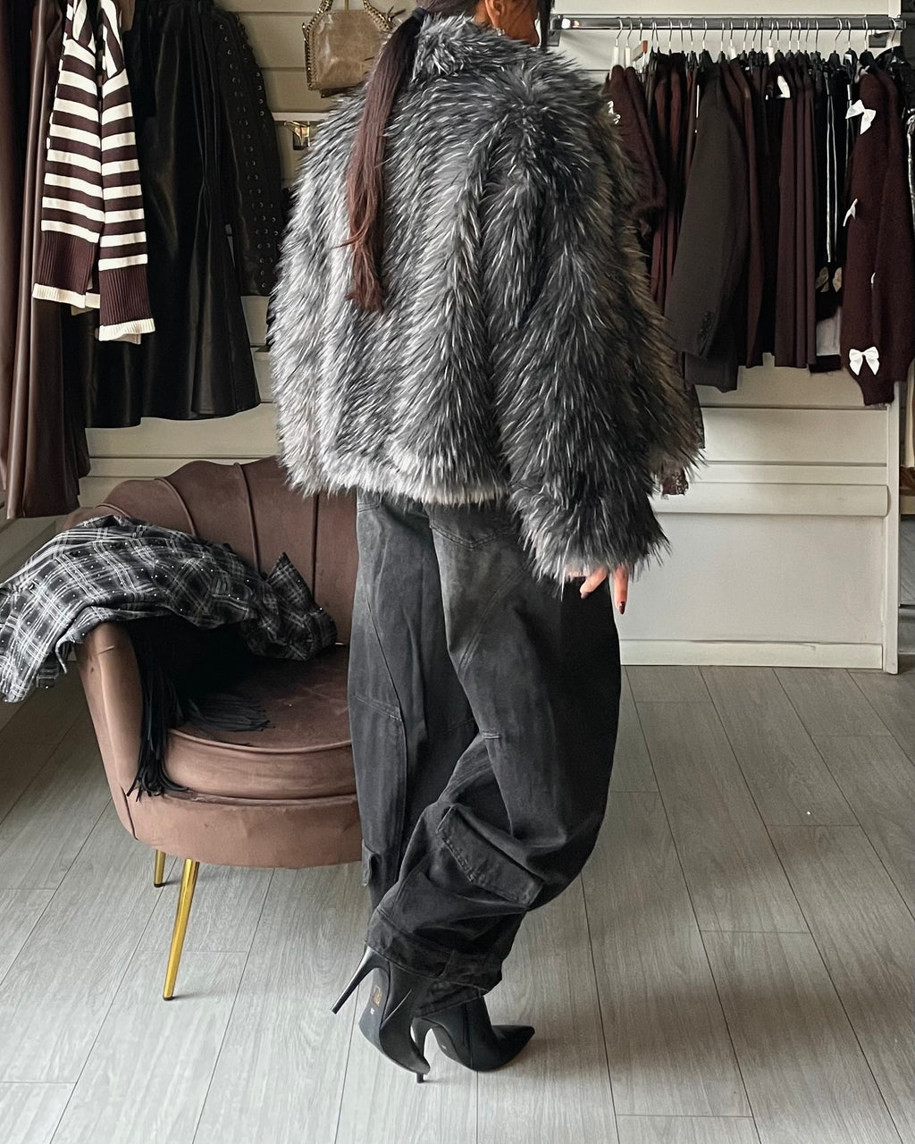 MOSCOW ECOFUR SilverGrey