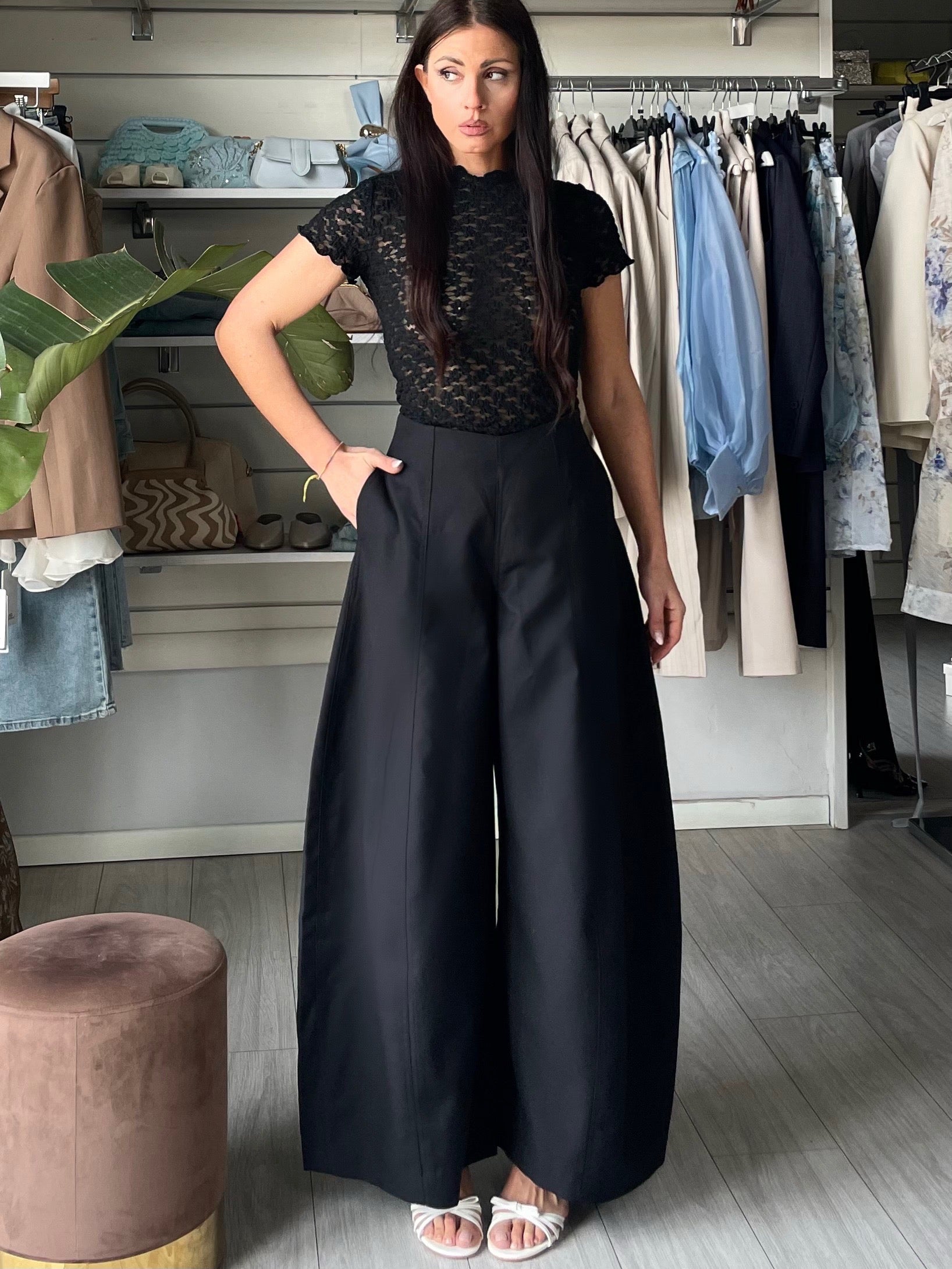 Pantalone Japan nero
