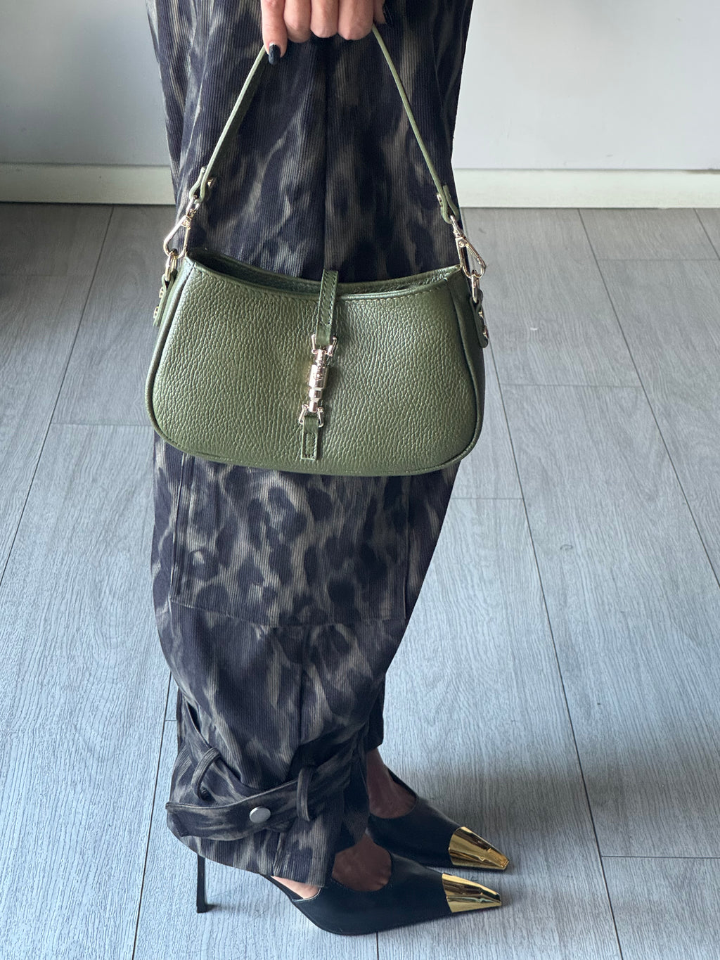 Borsa a spalla vera pelle