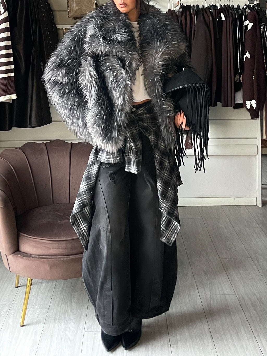 MOSCOW ECOFUR SilverGrey