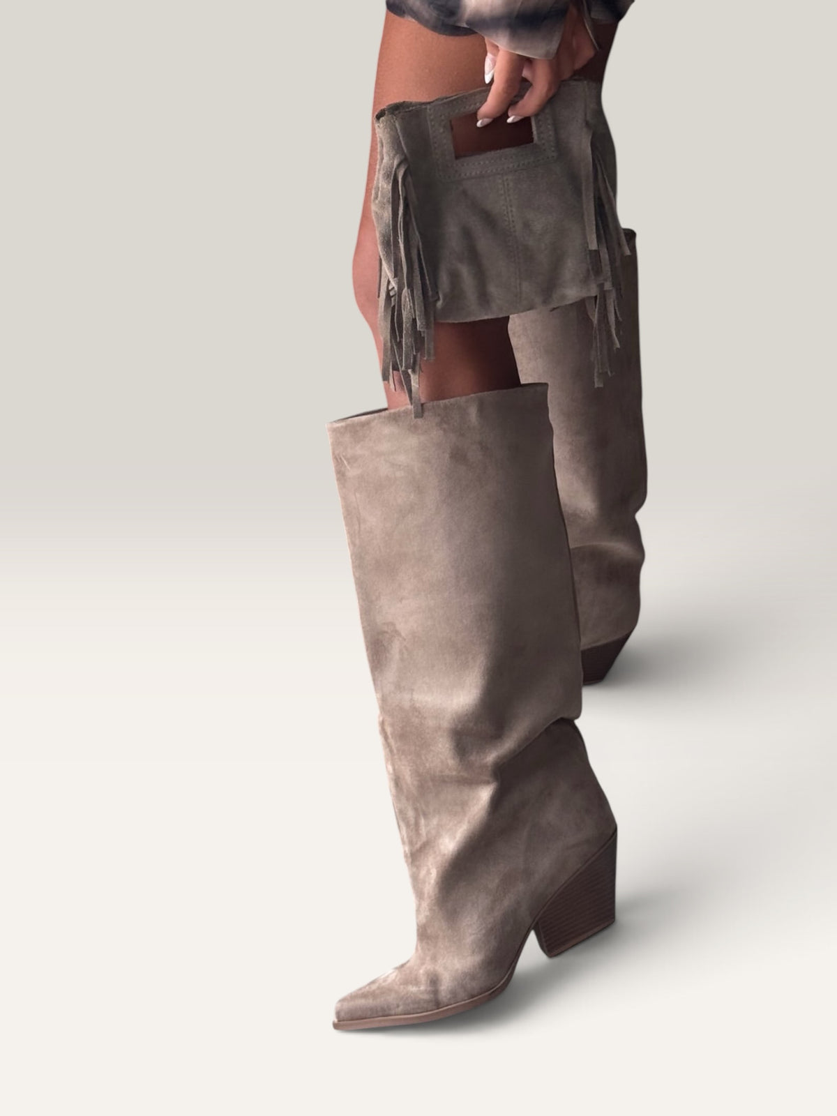 Stivale  texano Desert beige