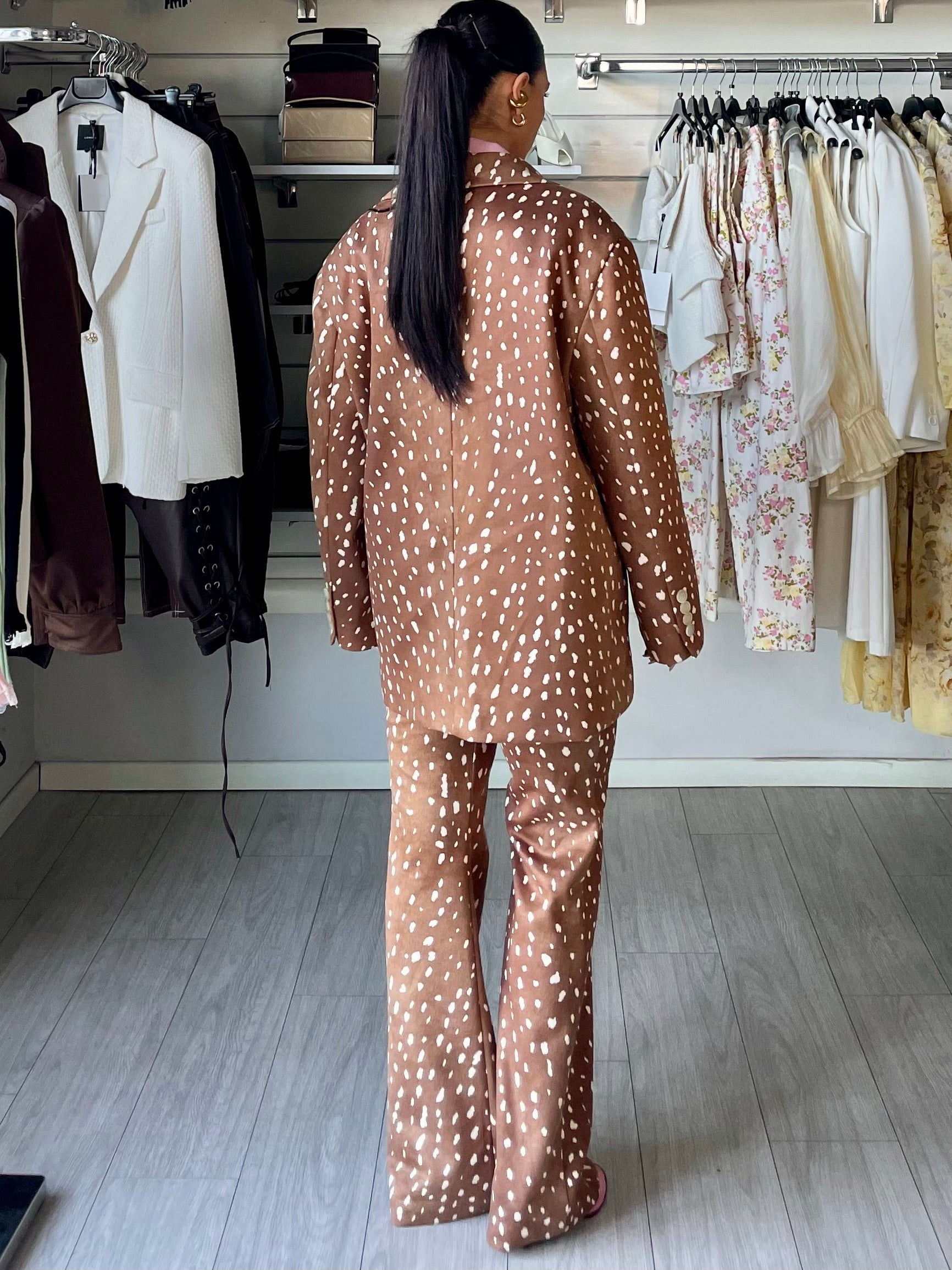 Blazer Bambi print Lumina