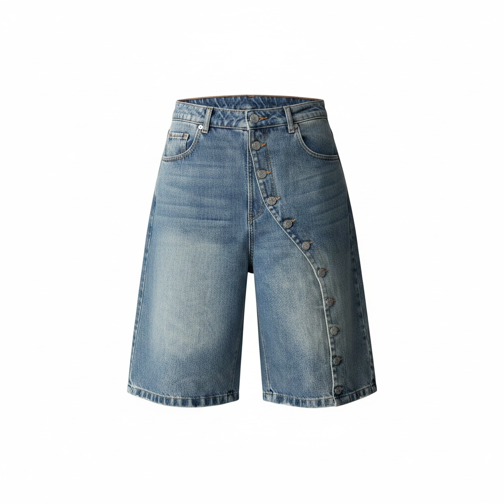 Bermuda Denim bottonup