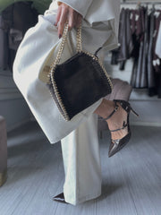 DÉCOLLETÉ CON FIBBIE BROWN