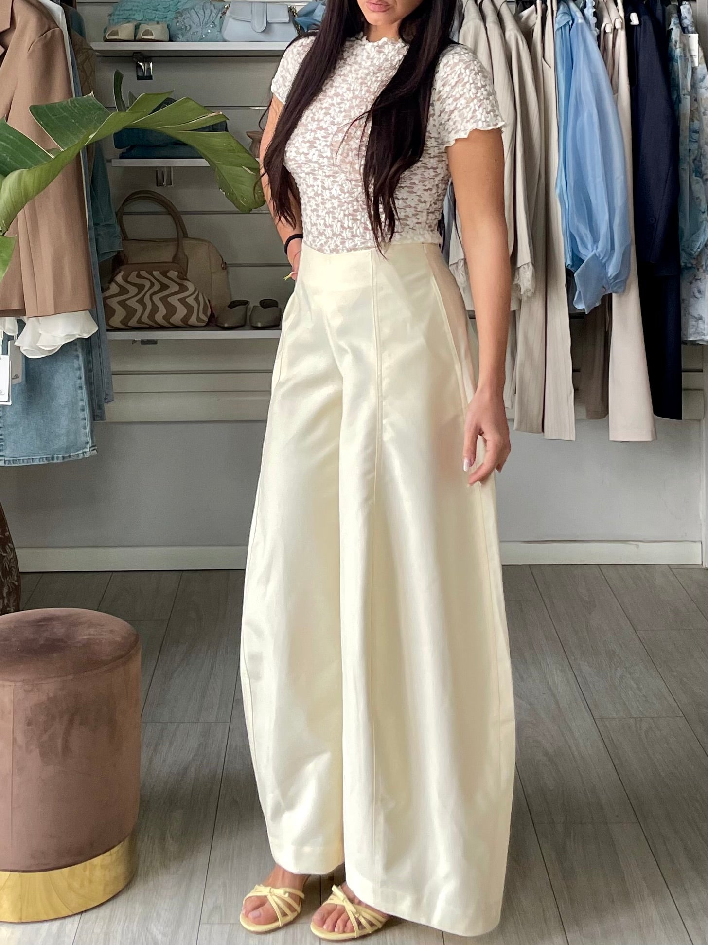 Pantalone Japan butter yellow