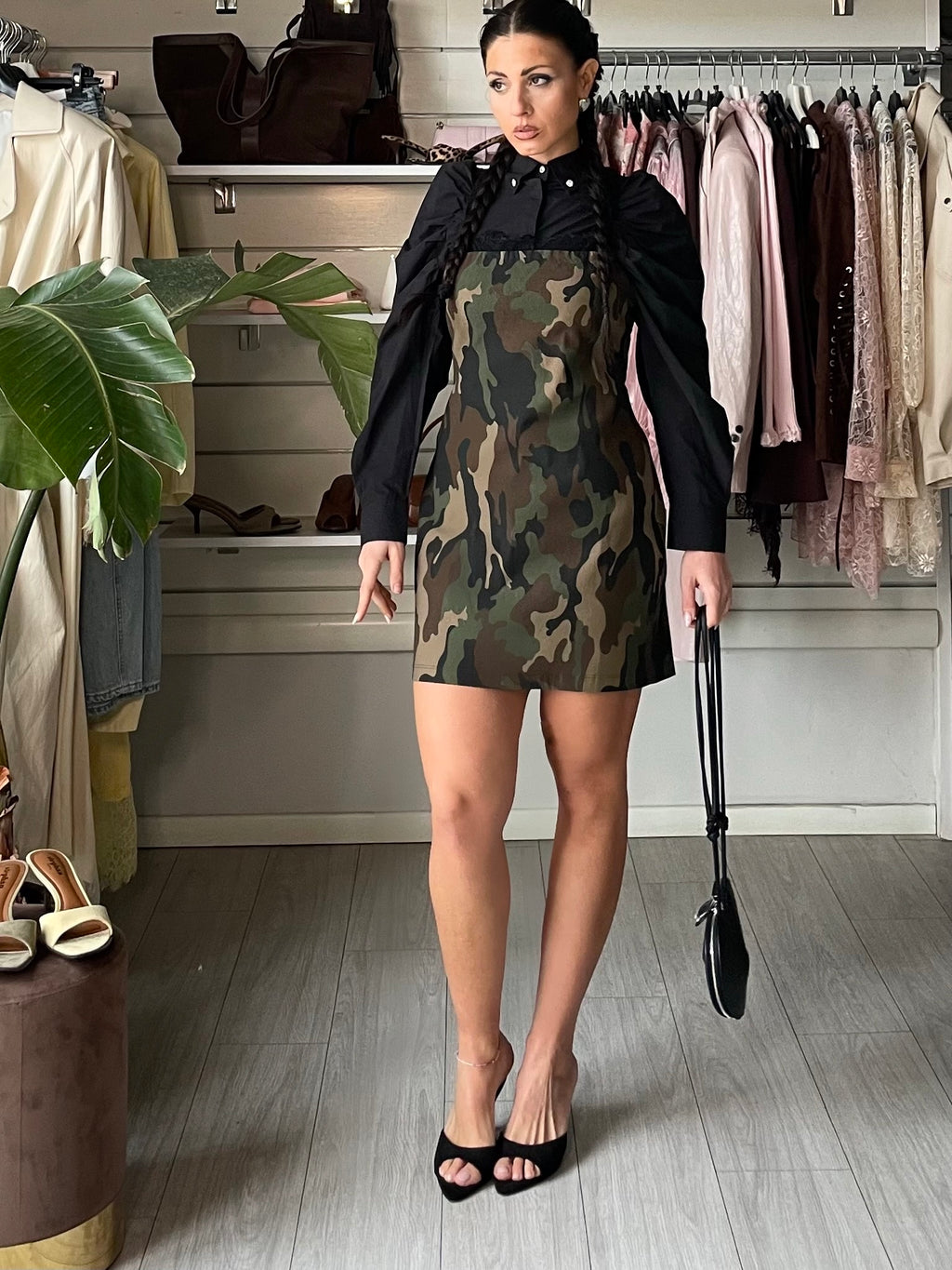 mini Dress Camo Lumina