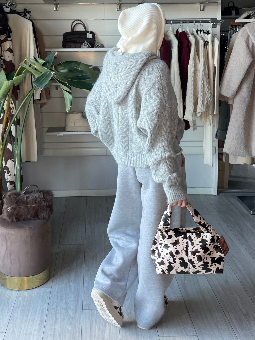 JOGGER BARREL GRIGIO