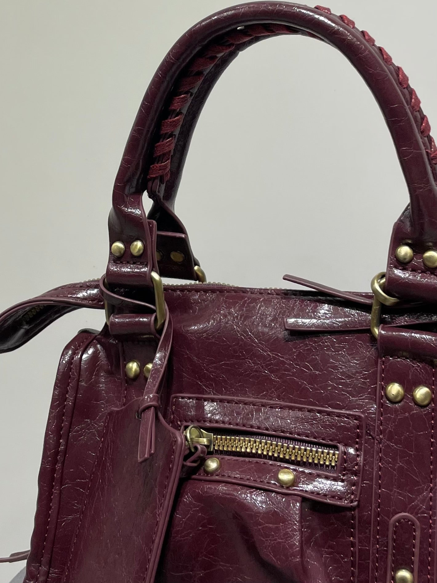 CITY BAG - Wine Red