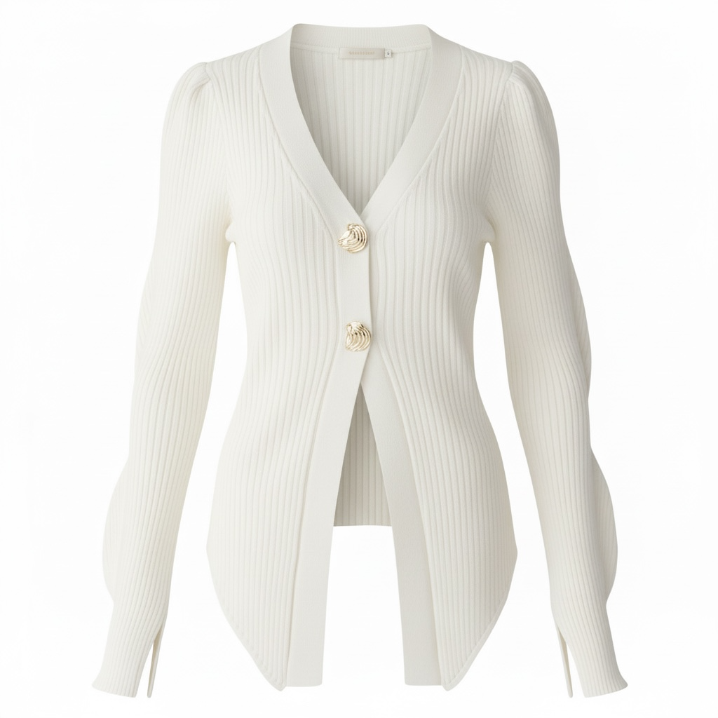 Cardigan AURA bianco