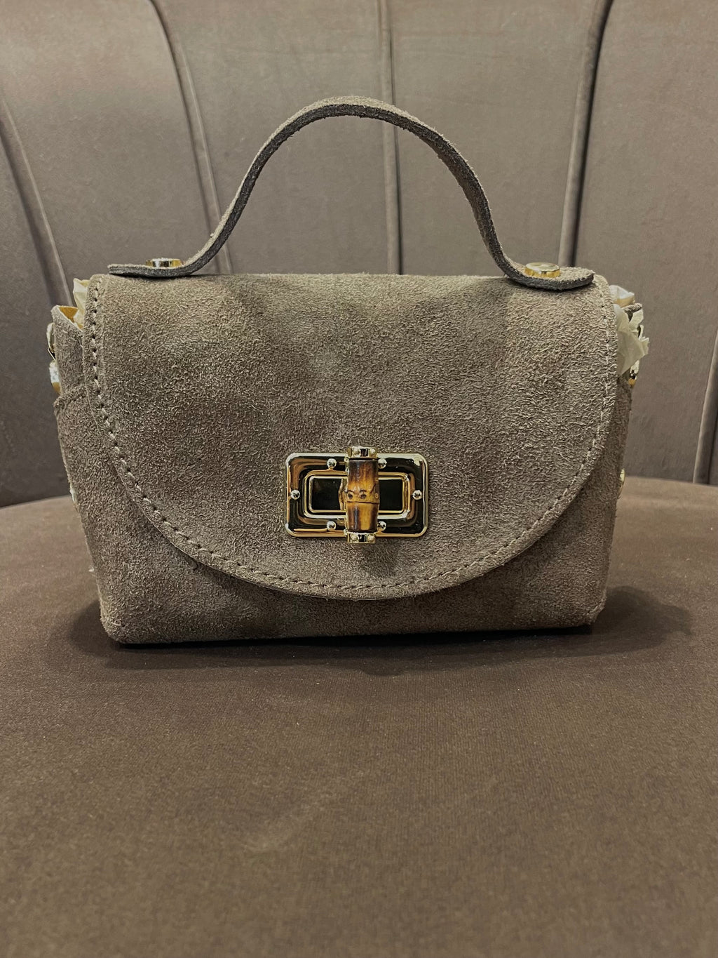 MINI BOX BAG CON TRACOLLA IN VERA PELLE