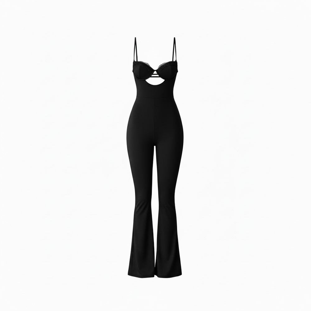 Jumpsuit cut-out