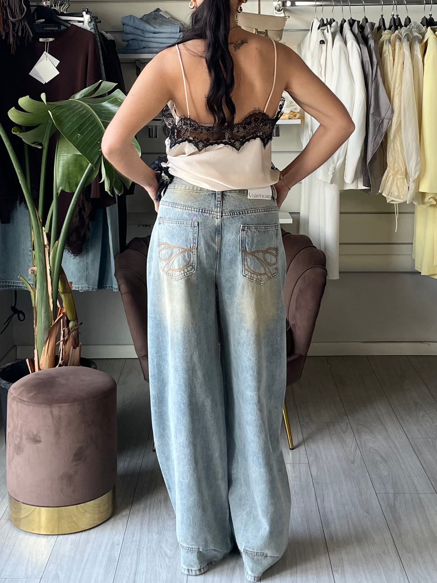 Jeans Wanted relaxed-fit in denim lavato