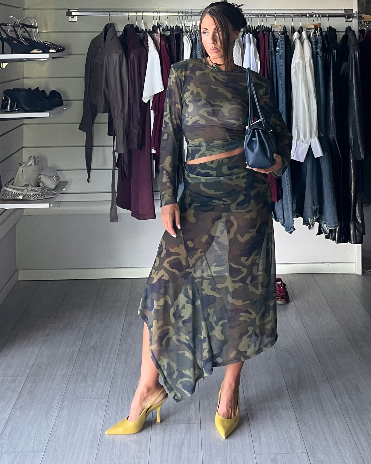 LUMINA Coordset military-Gonna
