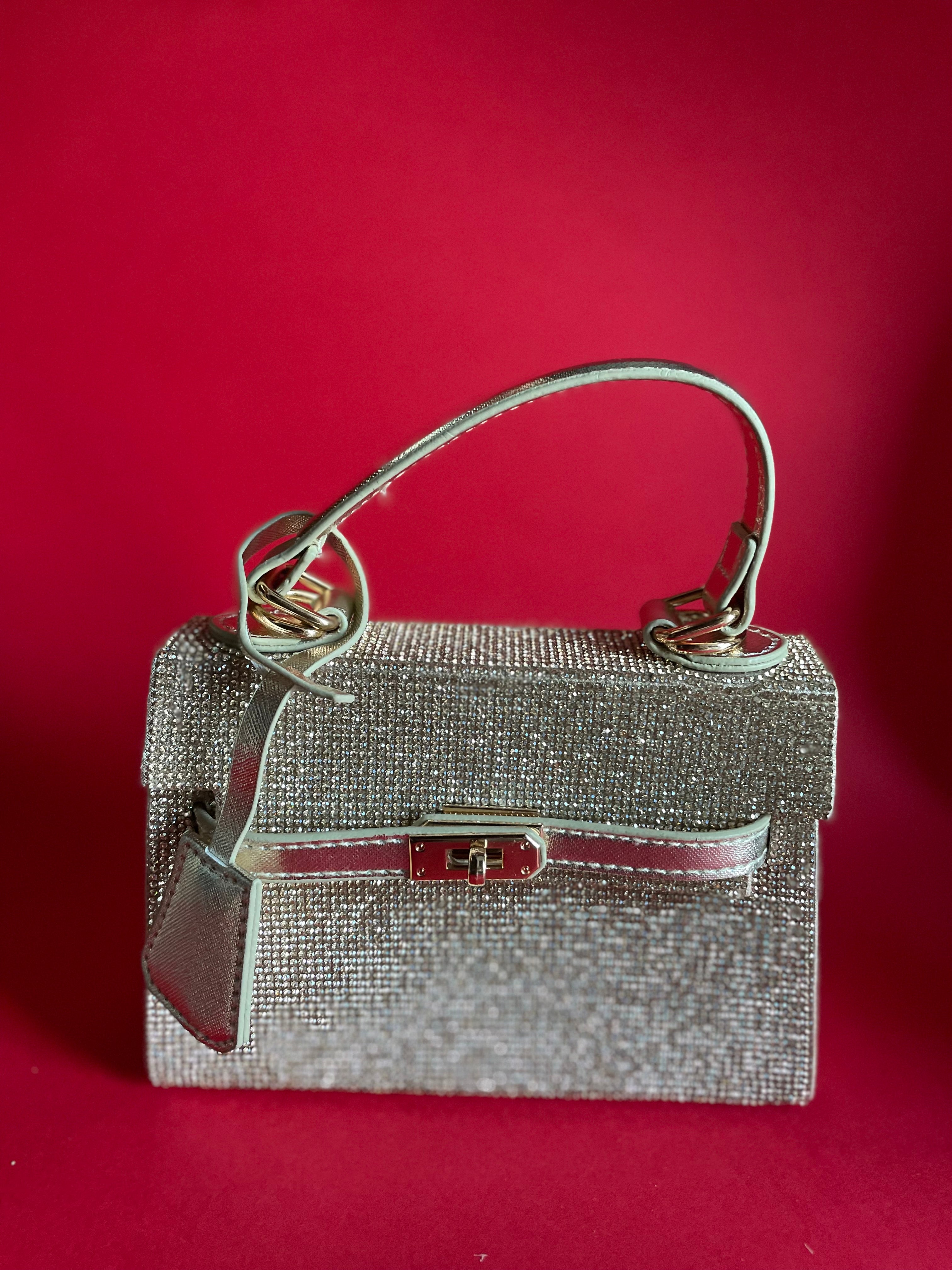 MINI BAG DIAMOND GOLD