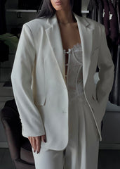 BLAZER CLASSY Lumina panna