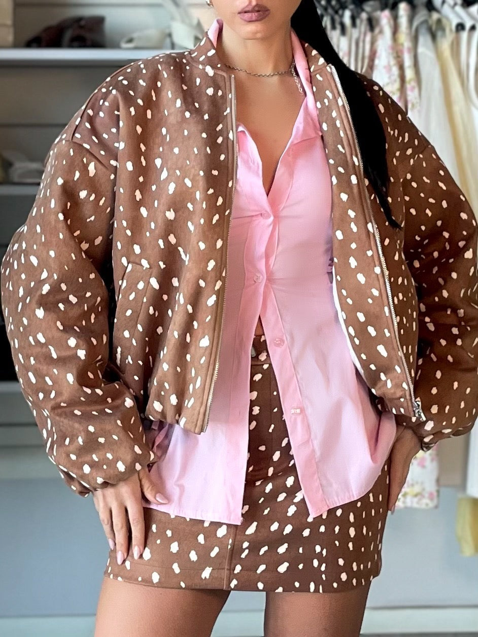 Bomber Bambi print   Lumina