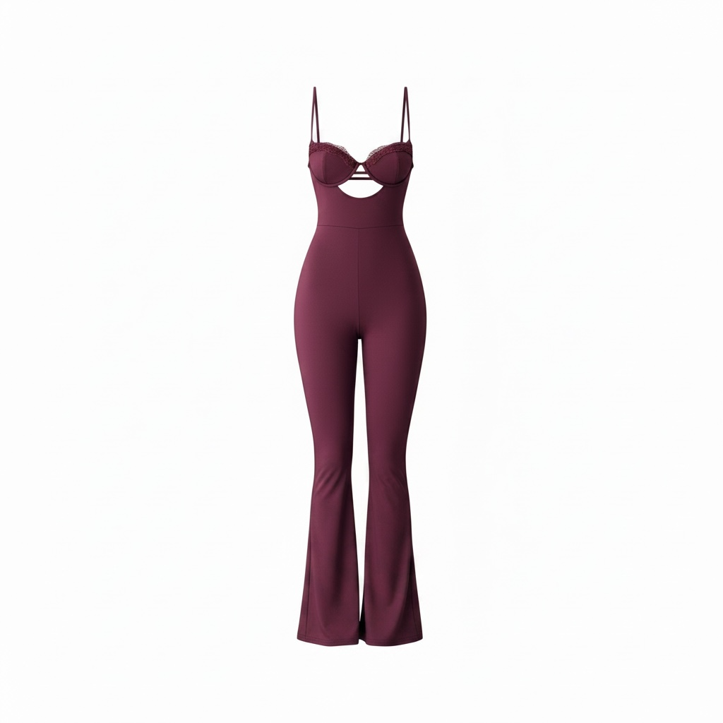 Jumpsuit cut-out
