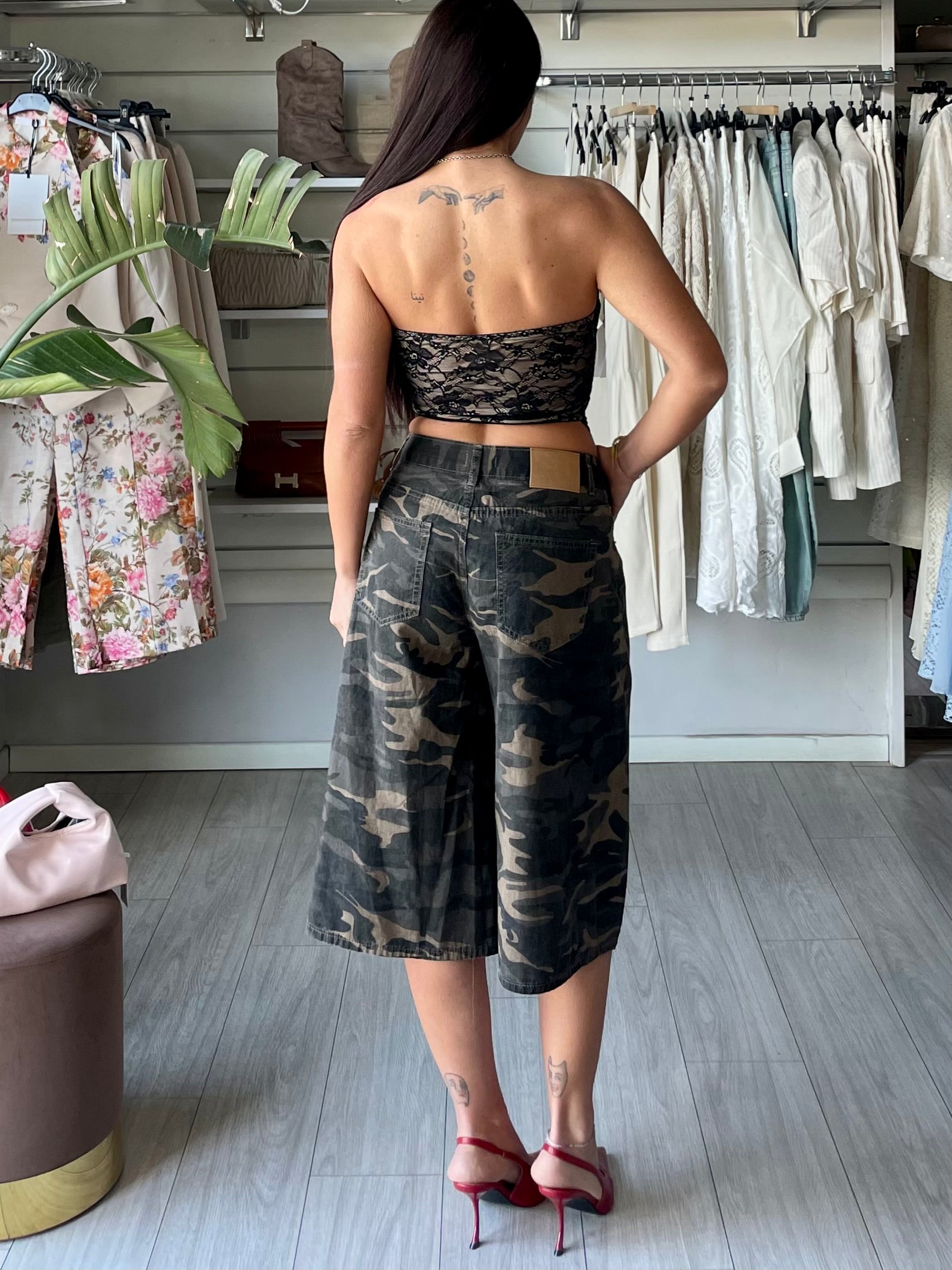 Bermuda baggy Camo