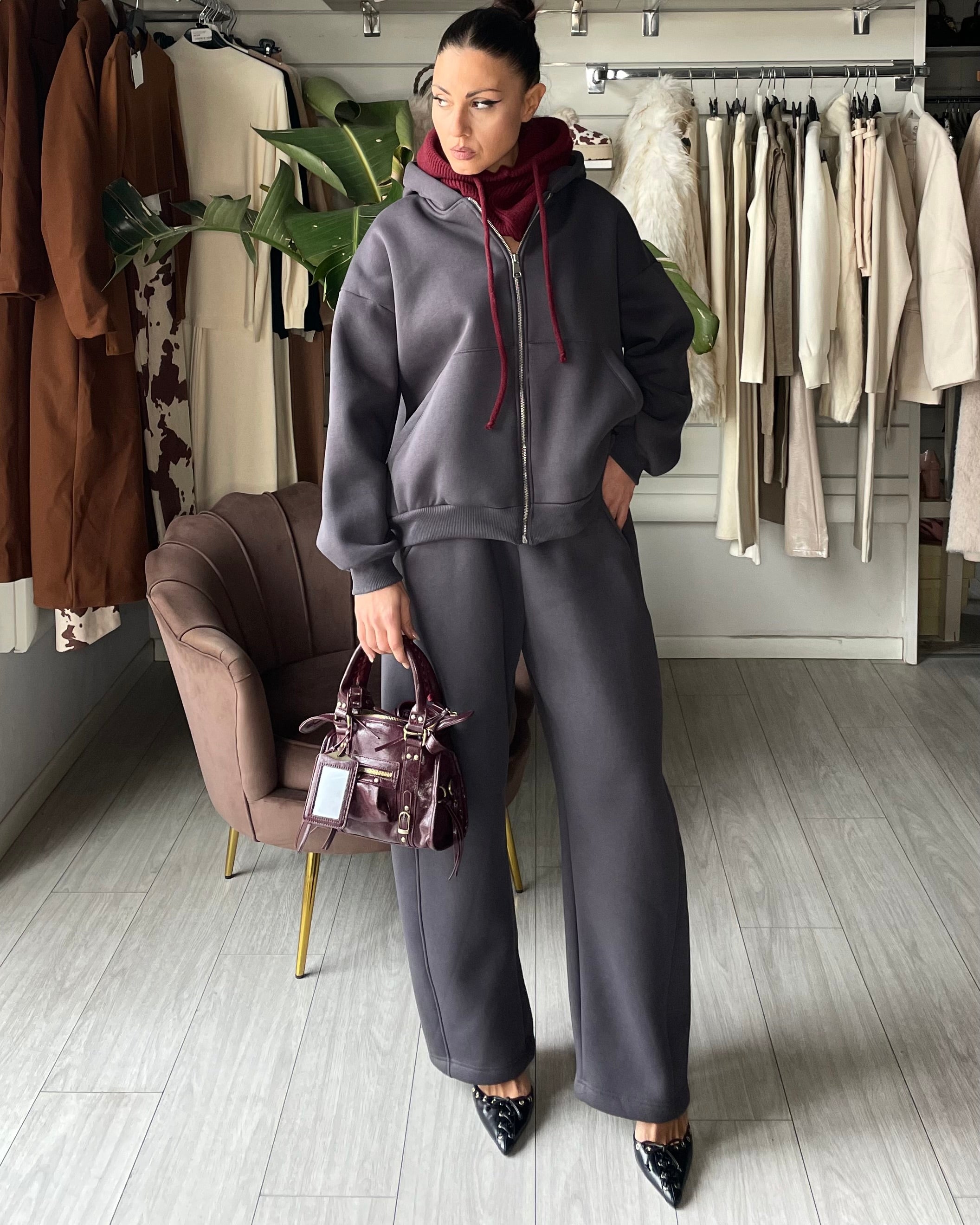 COORDINATO TUTA FELPA & PANTALONE