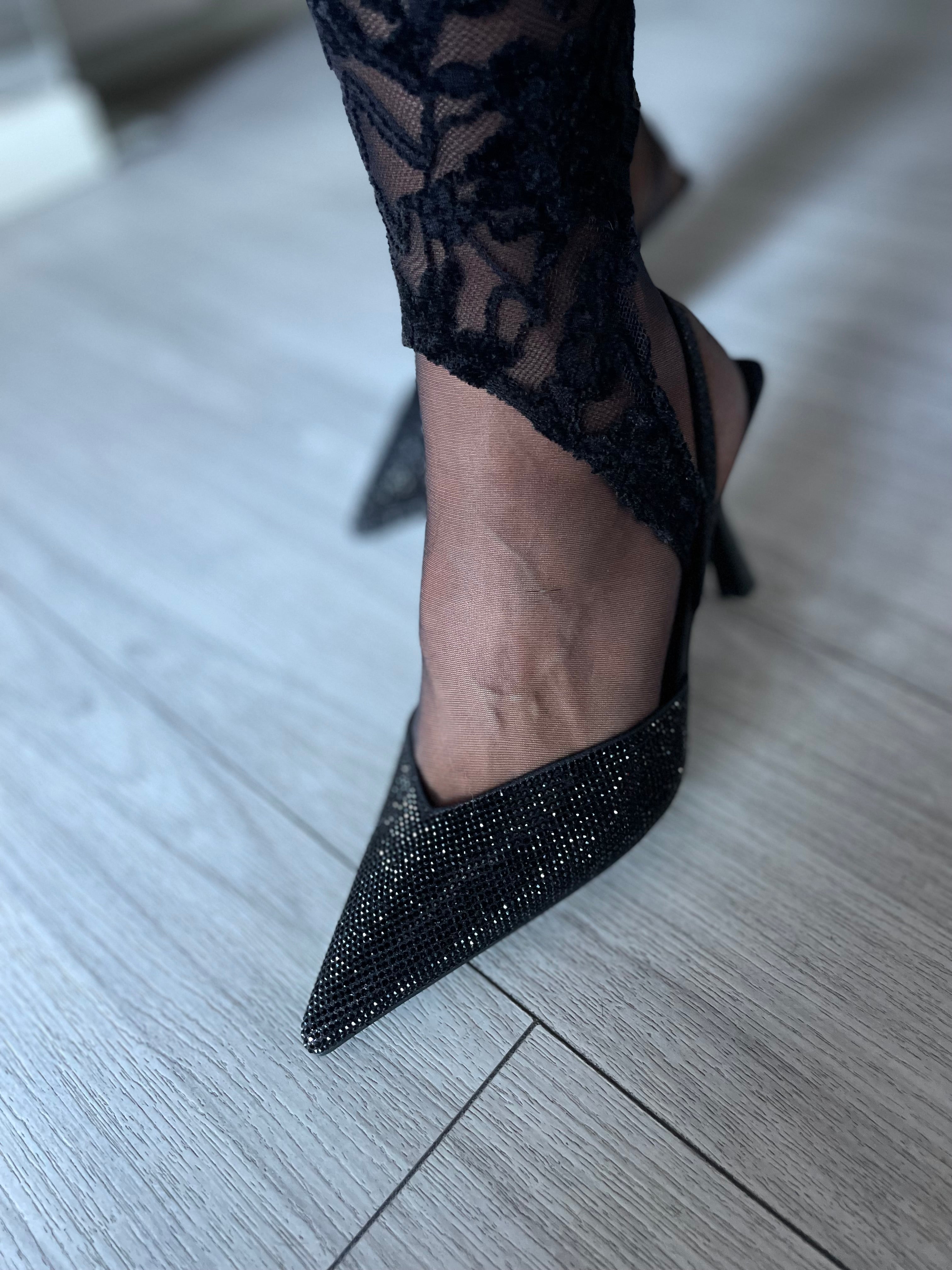 DÉCOLLETÉ SLINGBACK BLACK DIAMOND