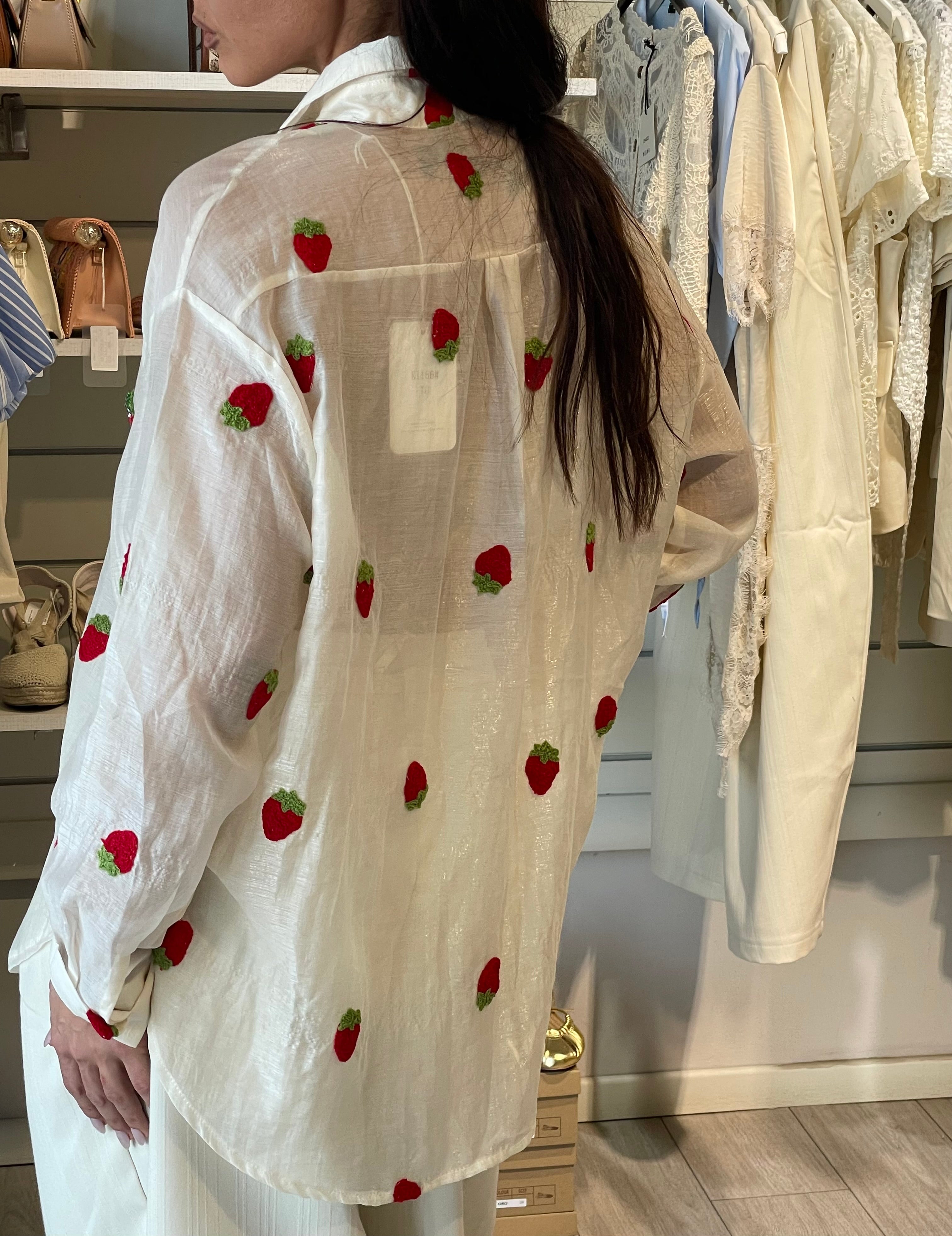 Camicia Fragolita burro