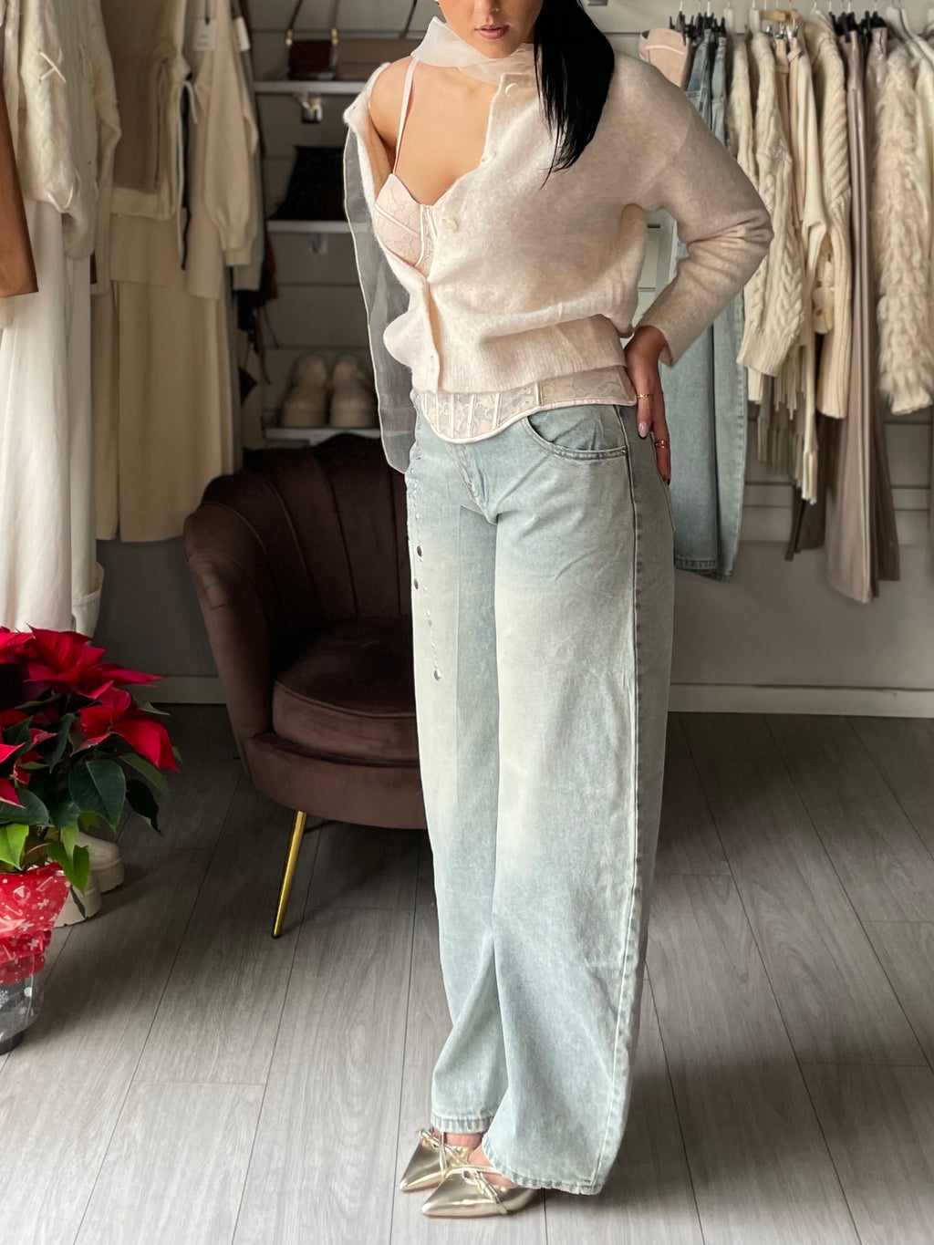 JEANS  RAINDROP SABBIATO