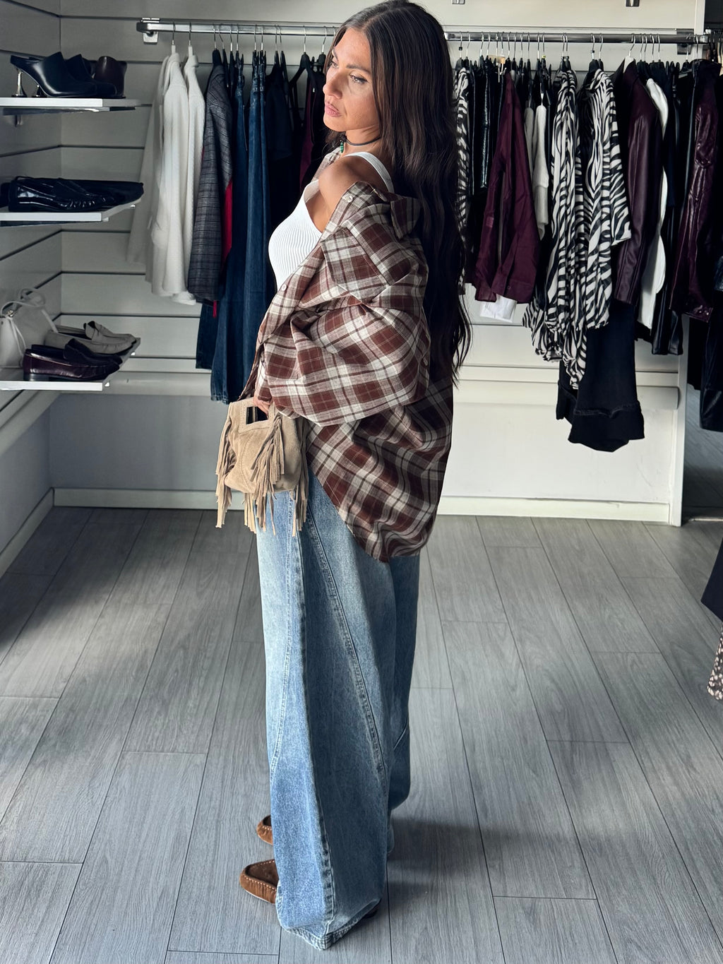 Jeans wide balloon