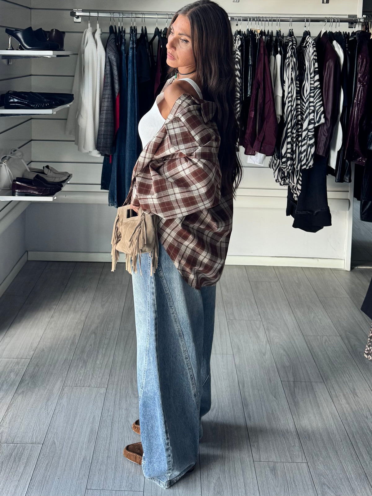 Jeans wide balloon