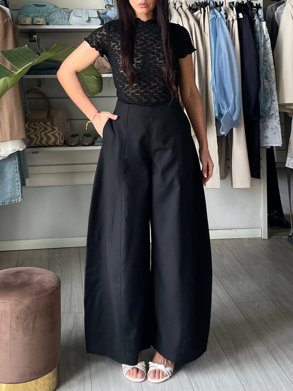 Pantalone Japan nero