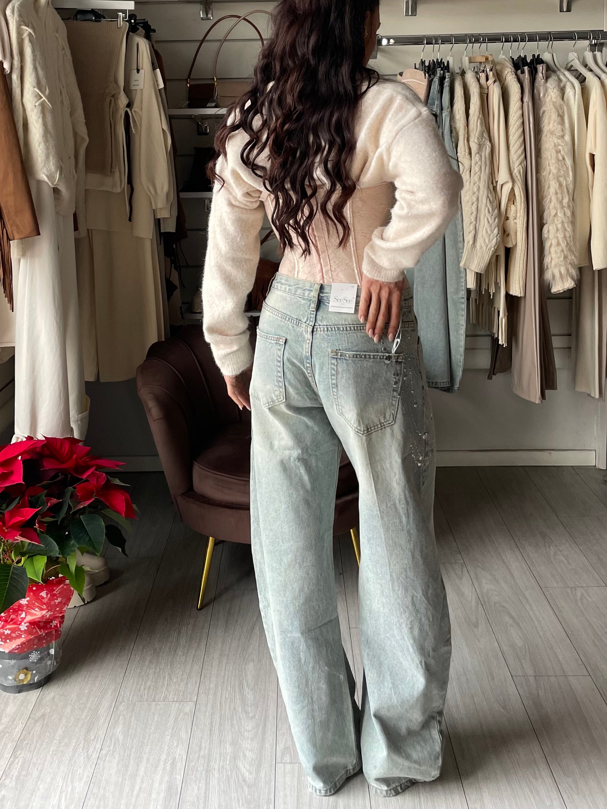 JEANS  RAINDROP SABBIATO