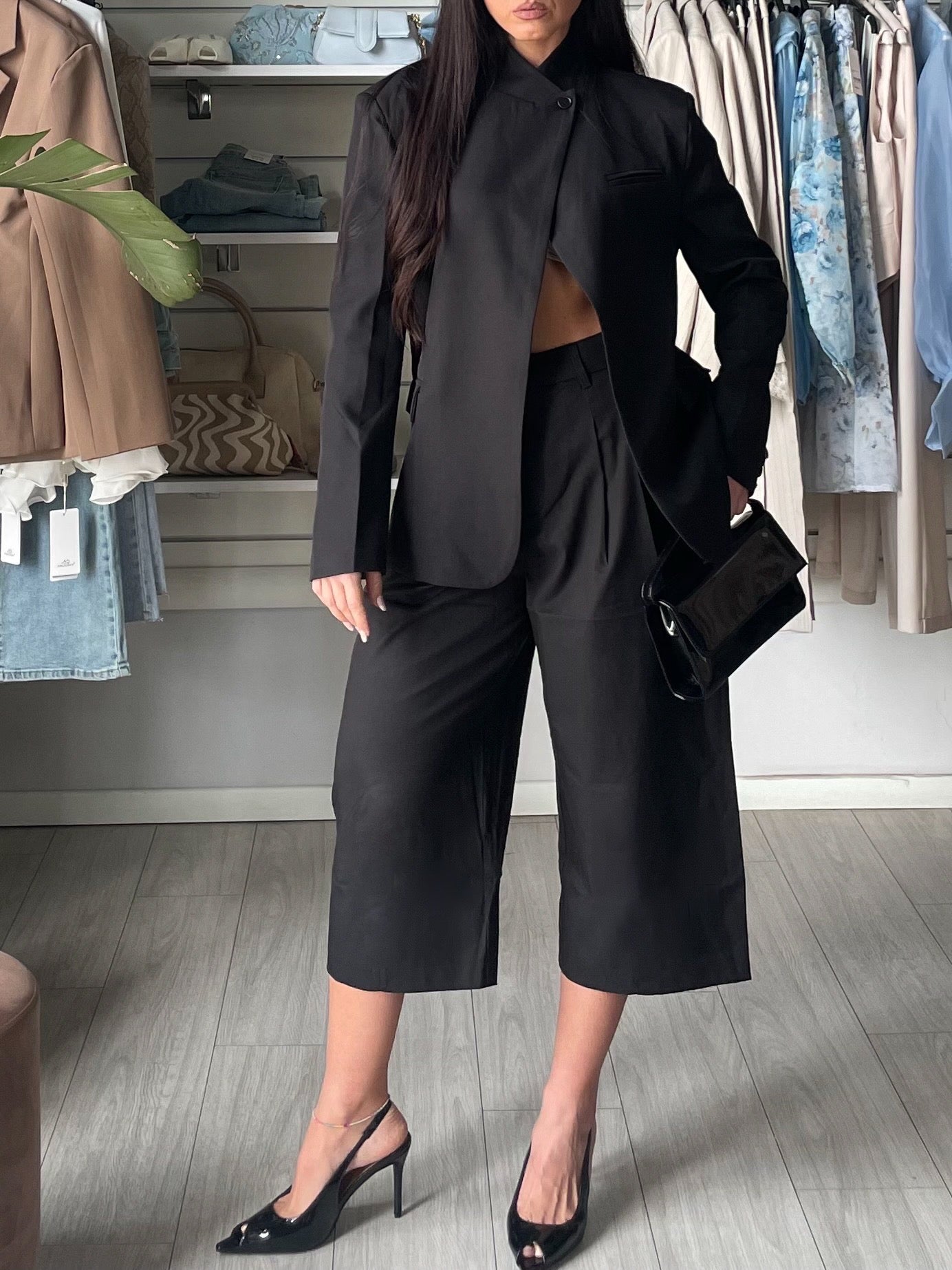 Blazer coreana nero