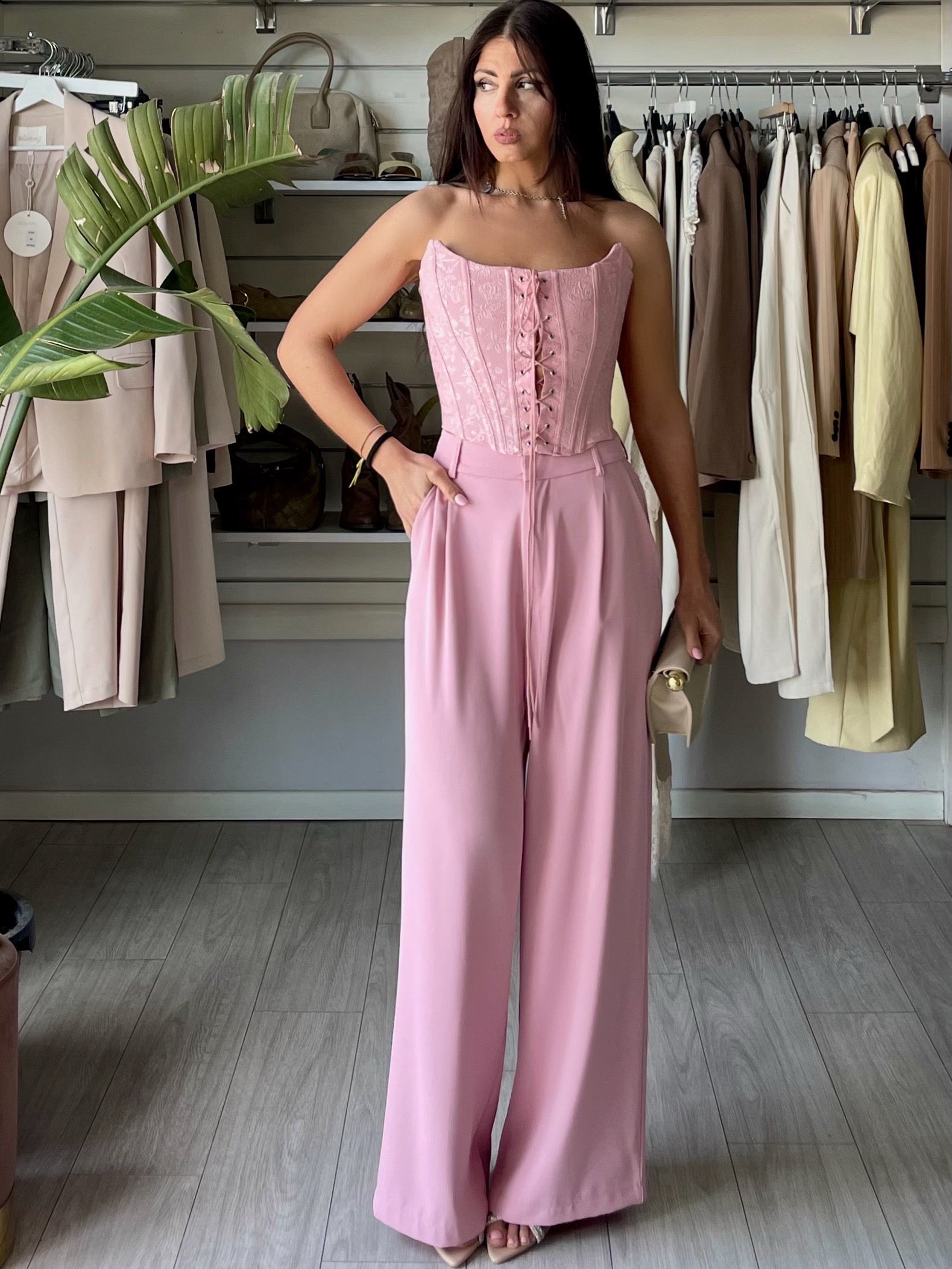 Tailleur  Supreme rosa by Lumina