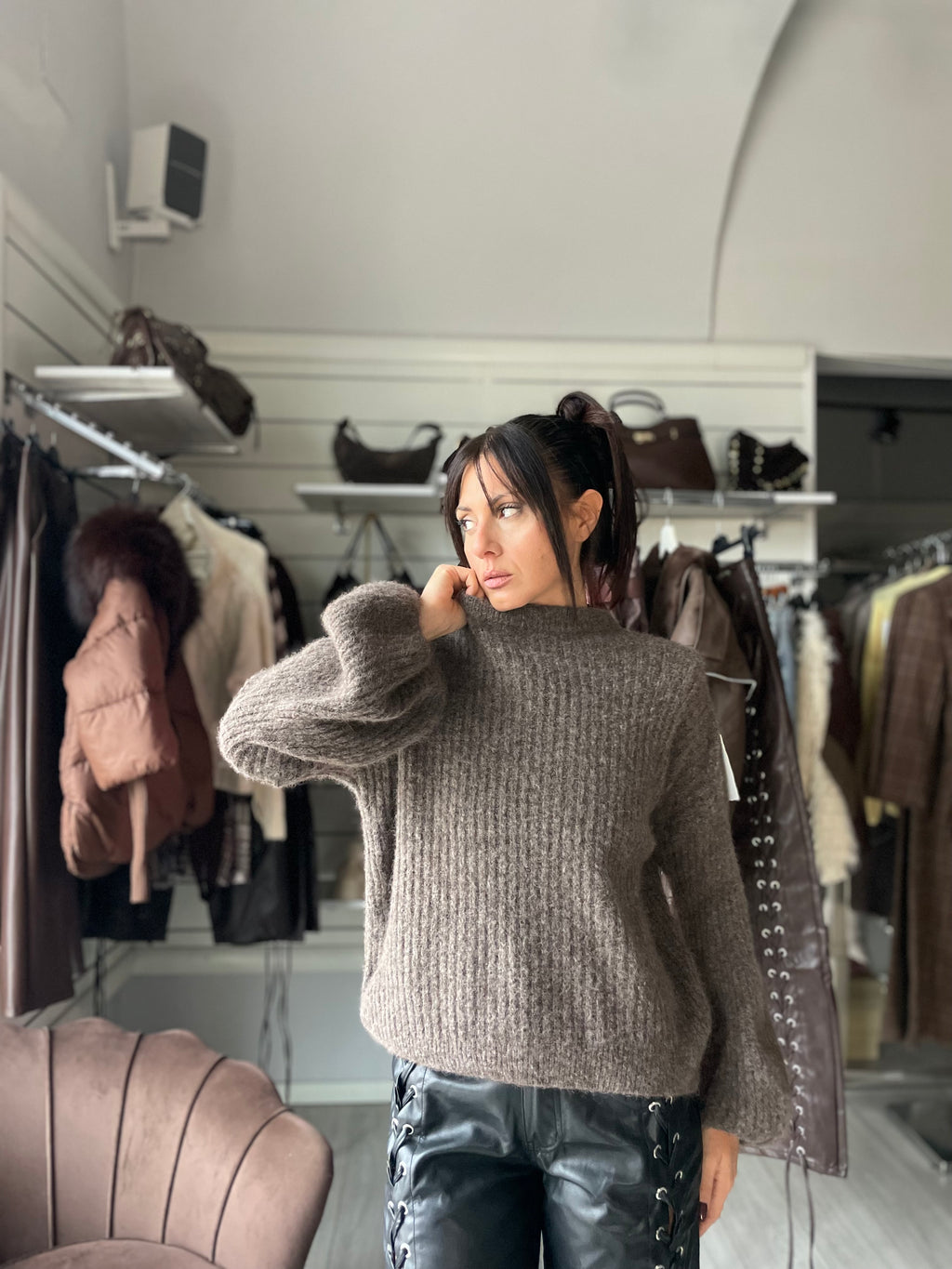 PULLOVER SAVEME MISTO LANA 4 colori