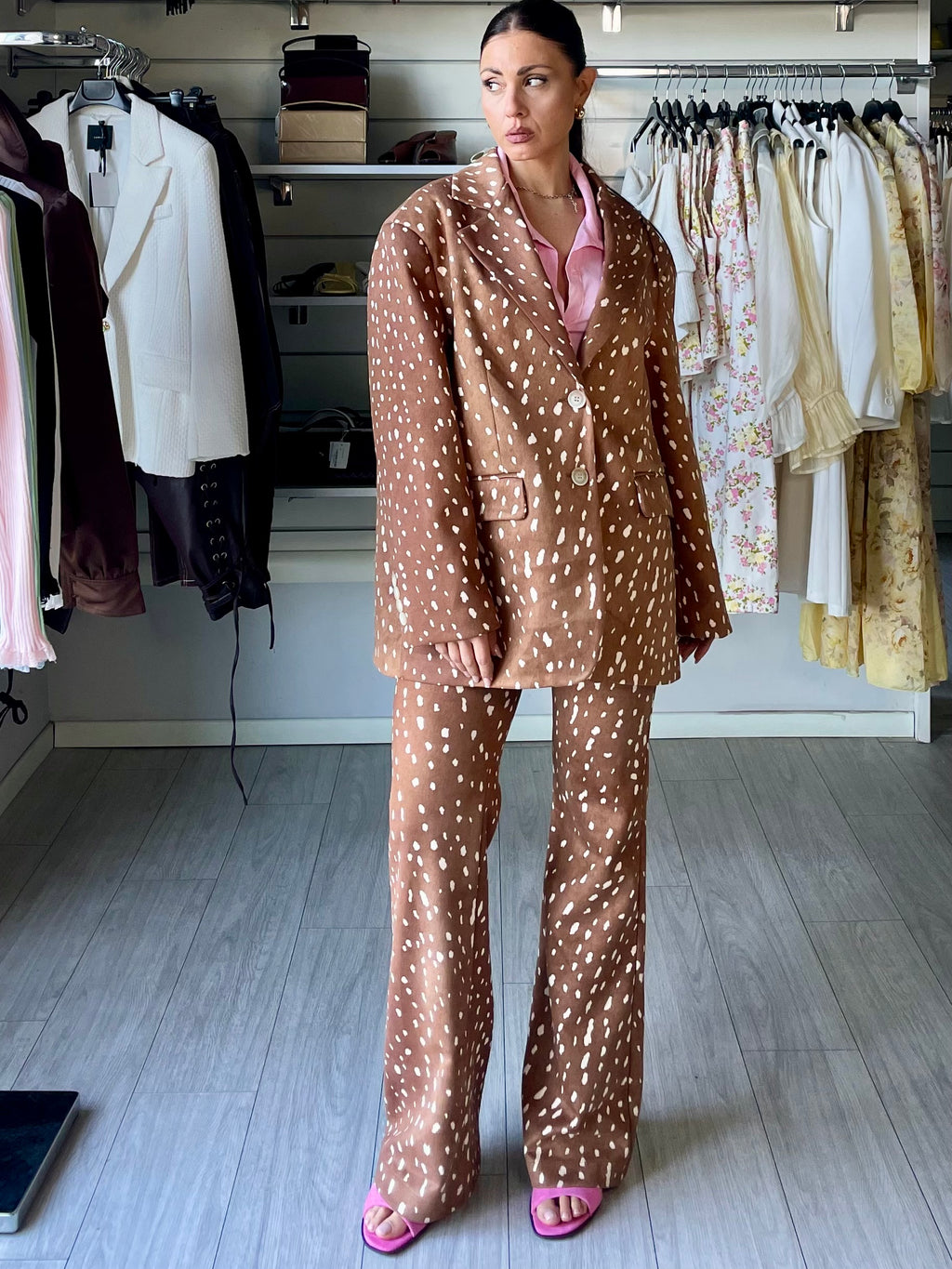 Blazer Bambi print Lumina